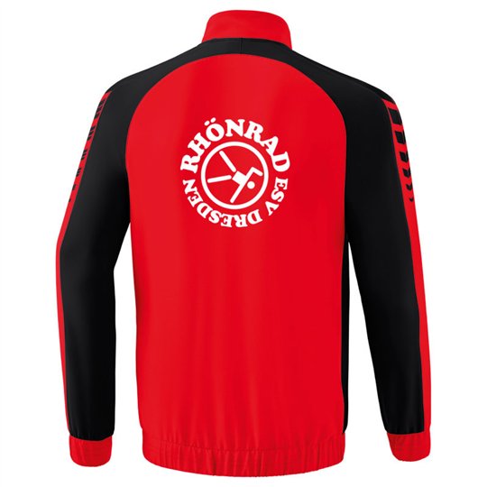 ESV Dresden Rhönrad Kinder Präsentationsjacke rot/schwarz