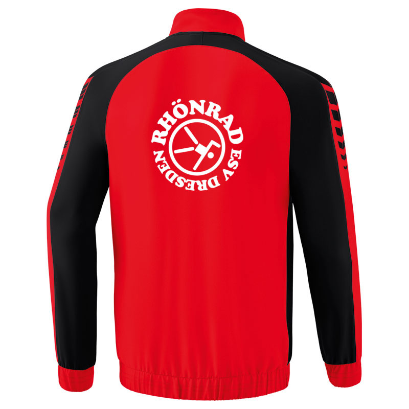 ESV Dresden Rhönrad Herren Präsentationsjacke rot/schwarz