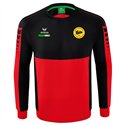 ESV Dresden Rhönrad Herren Sweatshirt rot/schwarz