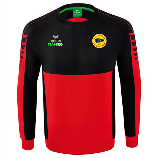 ESV Dresden Rhönrad Kinder Sweatshirt rot/schwarz