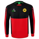 ESV Dresden Rhönrad Kinder Sweatshirt rot/schwarz