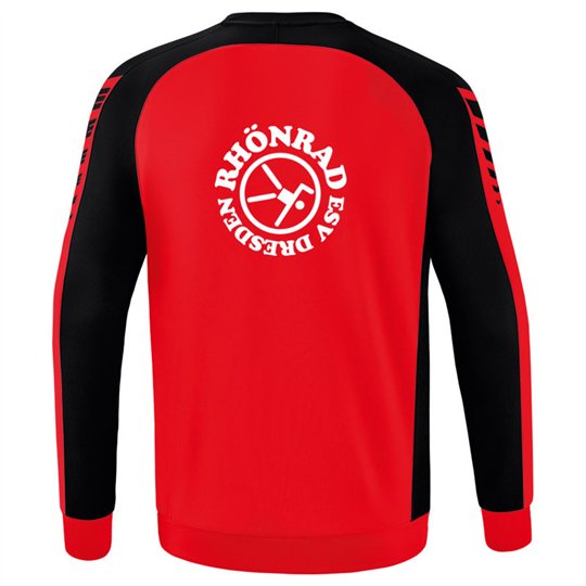 ESV Dresden Rhönrad Kinder Sweatshirt rot/schwarz
