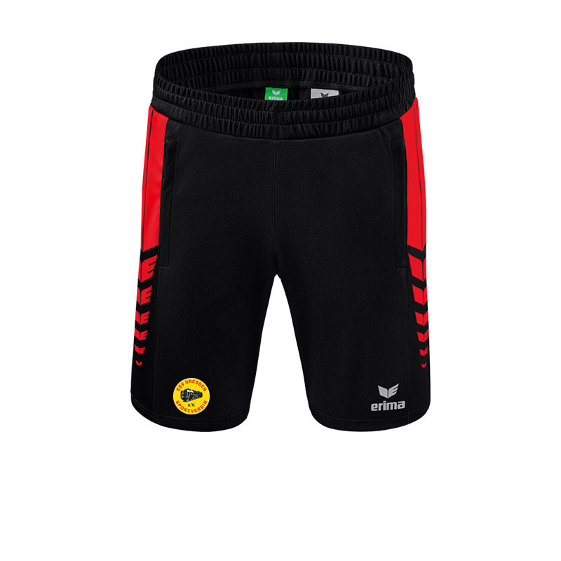 ESV Dresden Rhönrad Herren Worker Shorts schwarz/rot