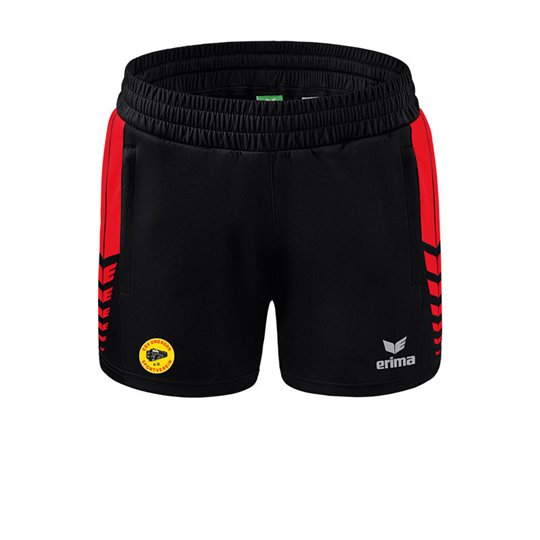 ESV Dresden Rhönrad Damen Worker Shorts schwarz/rot