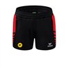 ESV Dresden Rhönrad Damen Worker Shorts schwarz/rot